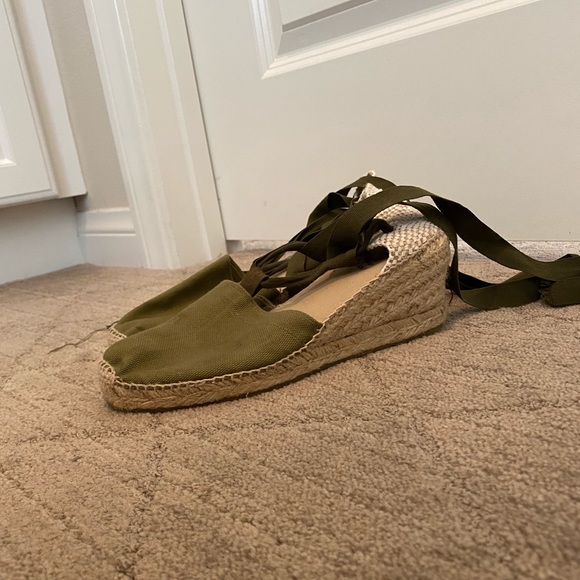 COPY - La Manual Barcelona Espadrilles Green - Picture 2 of 2